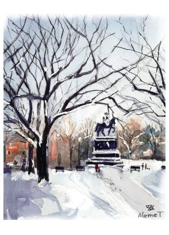 Logan Circle - Winter